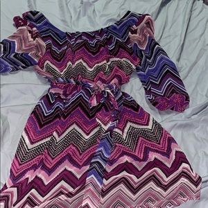 fun patterned dress. MOVING SALE!!
